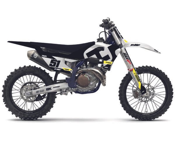KIT DECO MOTOCROSS HUSQVARNA - STOCK EDITION