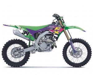 KIT DECO MOTOCROSS KAWASAKI- RETRO EDITION