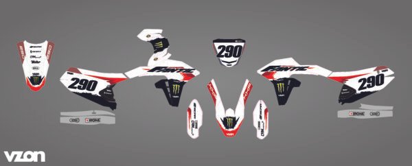 KIT DECO MOTOCROSS FANTIC - SAND EDITION KIT DECO MOTOCROSS FANTIC- SAND EDITION