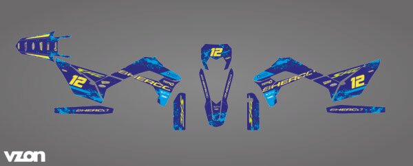 KIT DECO MOTOCROSS SHERCO - SPEED EDITION KIT DECO MOTOCROSS SHERCO- SPEED EDITION