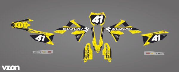 KIT DECO MOTOCROSS SUZUKI - STAGE EDITION KIT DECO MOTOCROSS SUZUKI- STAGE EDITION