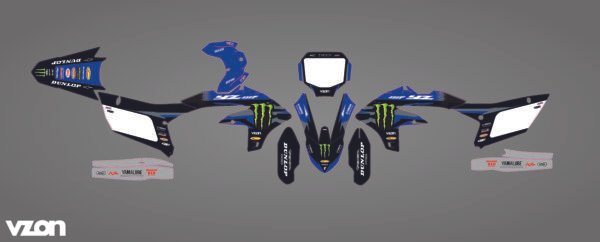 KIT DECO MOTOCROSS YAMAHA - RACE EDITION KIT DECO MOTOCROSS YAMAHA - RACE EDITION