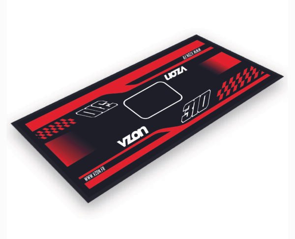 3D - TAPIS ENVIRONNEMENTAL SEMI PERSONNALISE - RACING TAPIS DE SOL - MOTOCROSS - RACE ÉDITION