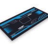 3D - TAPIS ENVIRONNEMENTAL SEMI PERSONNALISE - RACING - BLEU TAPIS DE SOL - MOTOCROSS - RACE ÉDITION