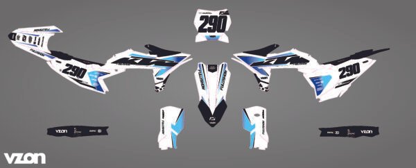 KIT DECO MOTOCROSS KTM - D3KTA 26K EDITION KIT DECO MOTOCROSS KTM - D3KTA 26 EDITION