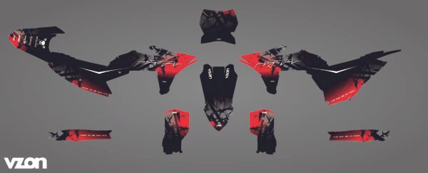 KIT DECO MOTOCROSS KTM - MAD EDITION KIT DECO MOTOCROSS KTM - MAD EDITION