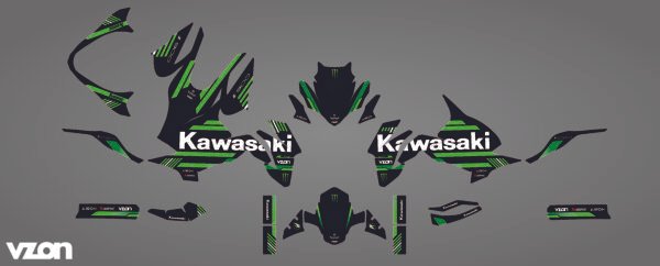 KIT DECO MOTO Z900 KAWASAKI - LINE EDITION